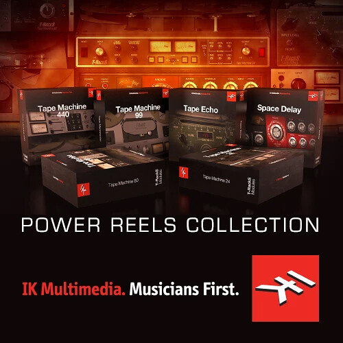 IK Multimedia T-RackS Power Reels  Tape  Machine Collection